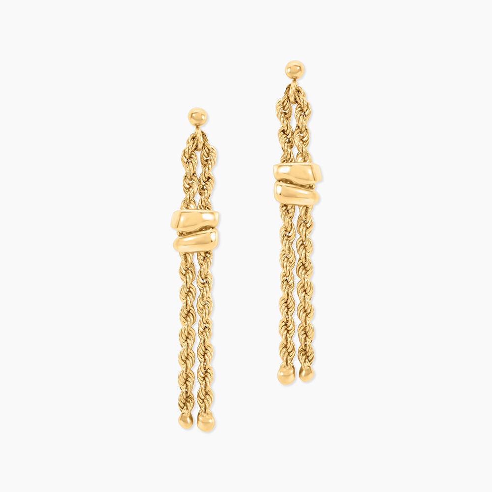 Boucles D'Oreilles Pendantes Jerry Or Jaune - Pendantes Femme | Marc Orian