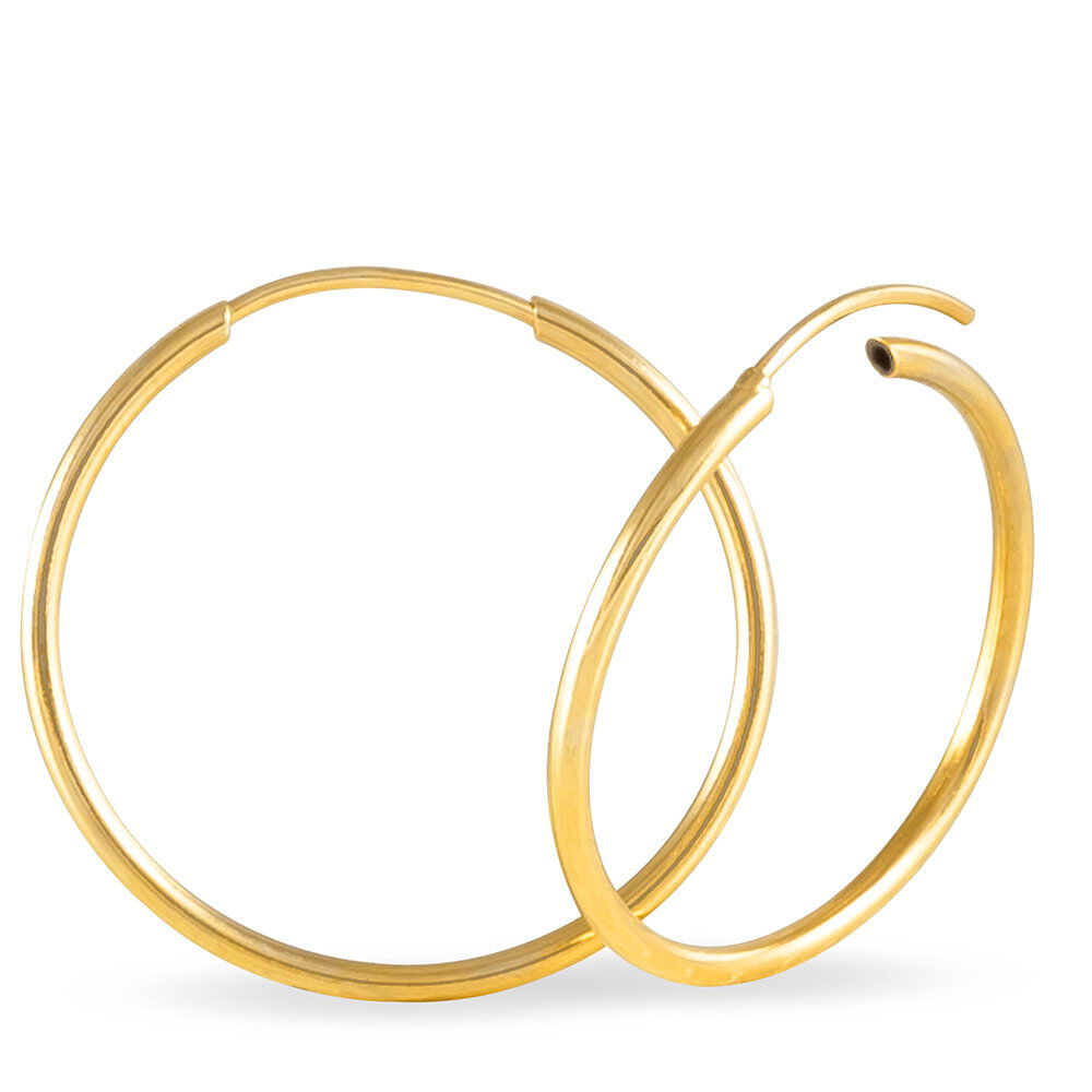 Cr&eacute;oles Dominae Or Jaune - Cr&eacute;oles Femme | Marc Orian