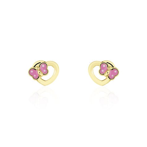 Boucles D'oreilles Puces Or Jaune Myrthale - Puces Enfant | Marc Orian