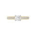 Solitaire Sosanna Ld Or Jaune Diamant Synthetique Blanc - Parures de mariage Femme | Marc Orian