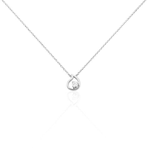Collier Argent Sidonio Oxydes De Zirconium - Colliers avec pierres Femme | Marc Orian