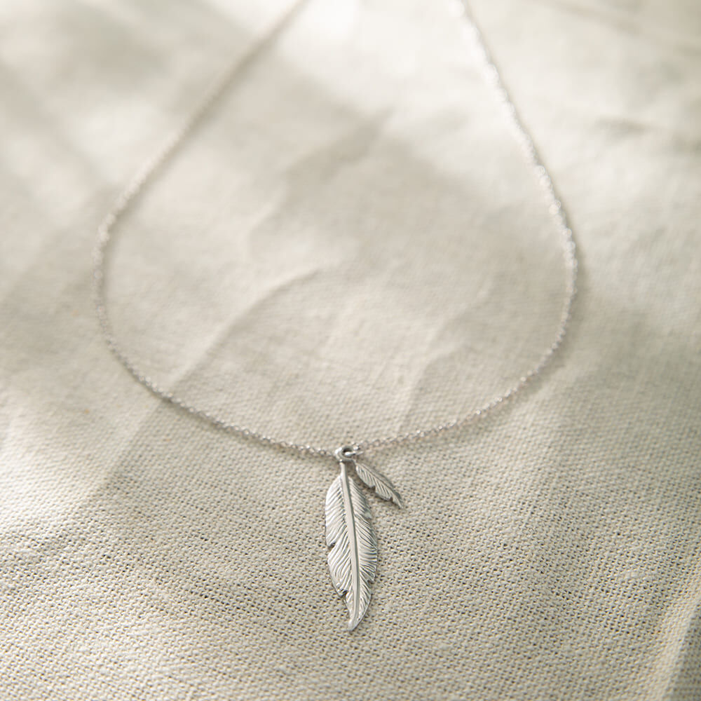 Collier Violka Argent Blanc - Colliers Femme | Marc Orian