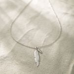 Collier Violka Argent Blanc - Colliers fantaisie Femme | Marc Orian
