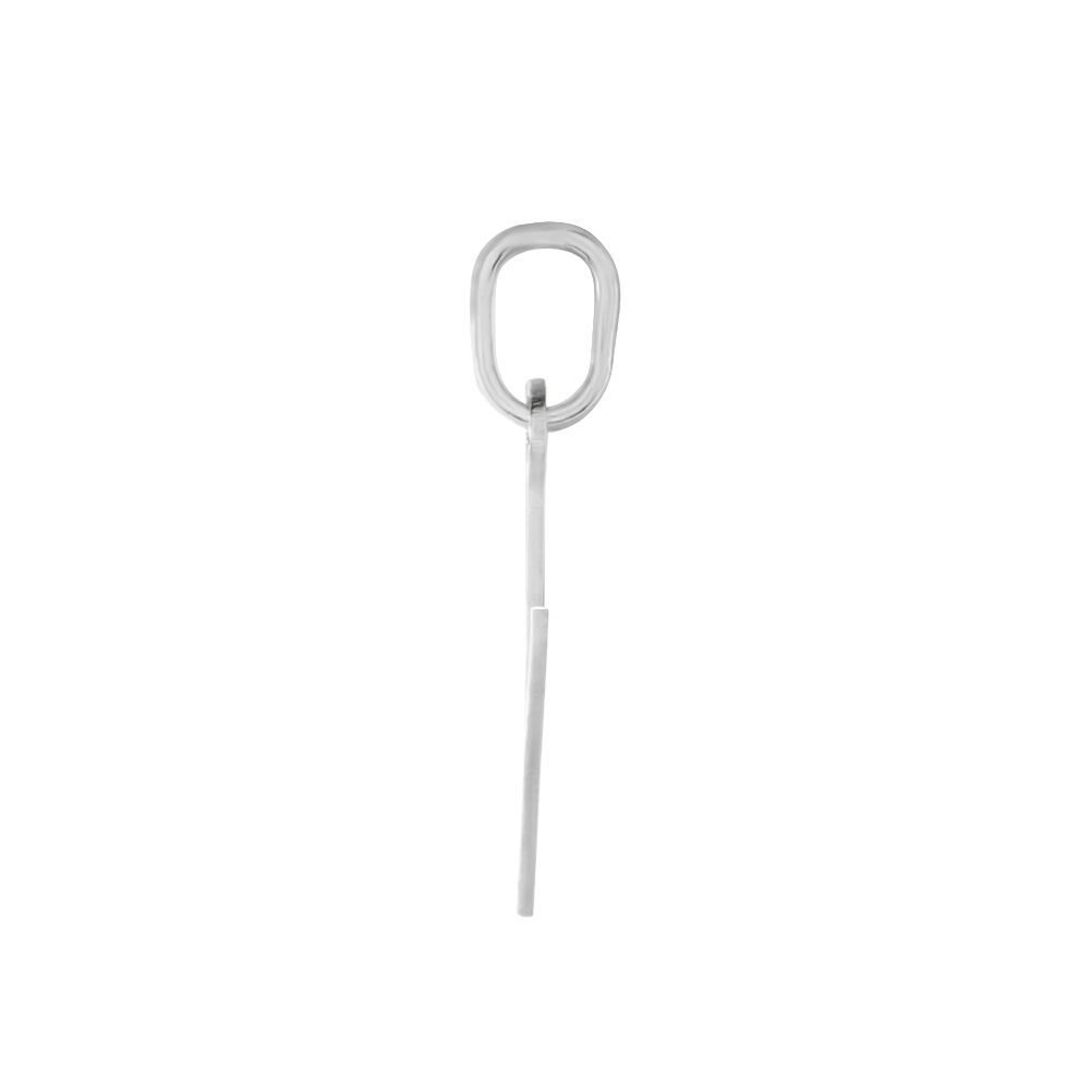 Pendentif Ionia Lettre Or Blanc - Pendentifs Famille | Marc Orian