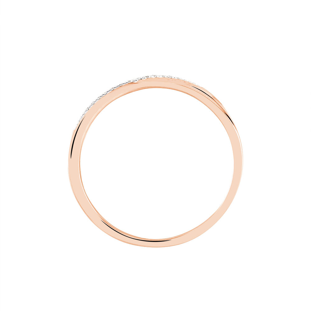 Bague Suzie Or Rose Diamant - Parures de mariage Femme | Marc Orian