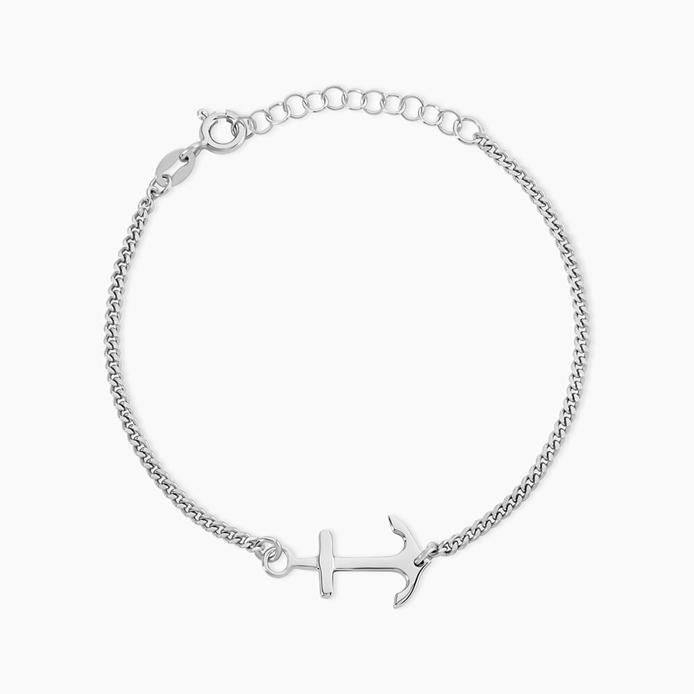 Bracelet Argent Blanc Day - Bracelets fantaisie Homme | Marc Orian