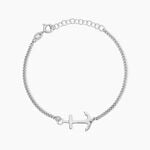 Bracelet Argent Blanc Day - Bracelets fantaisie Homme | Marc Orian