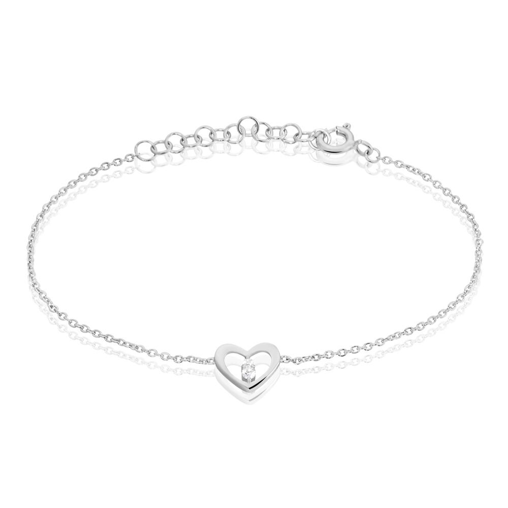 Bracelet Argent Savin Oxydes De Zirconium - Bracelets chaînes Femme | Marc Orian