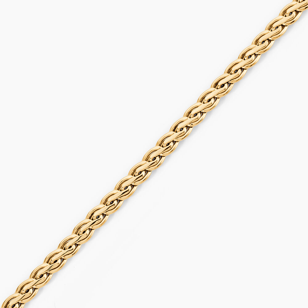 Bracelet Jayna Maille Palmier Or Jaune - Bracelets mailles Femme | Marc Orian