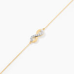 Bracelet Chlothilde Or Jaune Diamant - Bracelets cha&icirc;nes Femme | Marc Orian