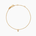Bracelet Steffie Plaqu&eacute; Or Jaune Oxyde De Zirconium - Bracelets fantaisie Femme | Marc Orian