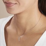 Pendentif Ionia Lettre Or Blanc - Pendentifs Famille | Marc Orian