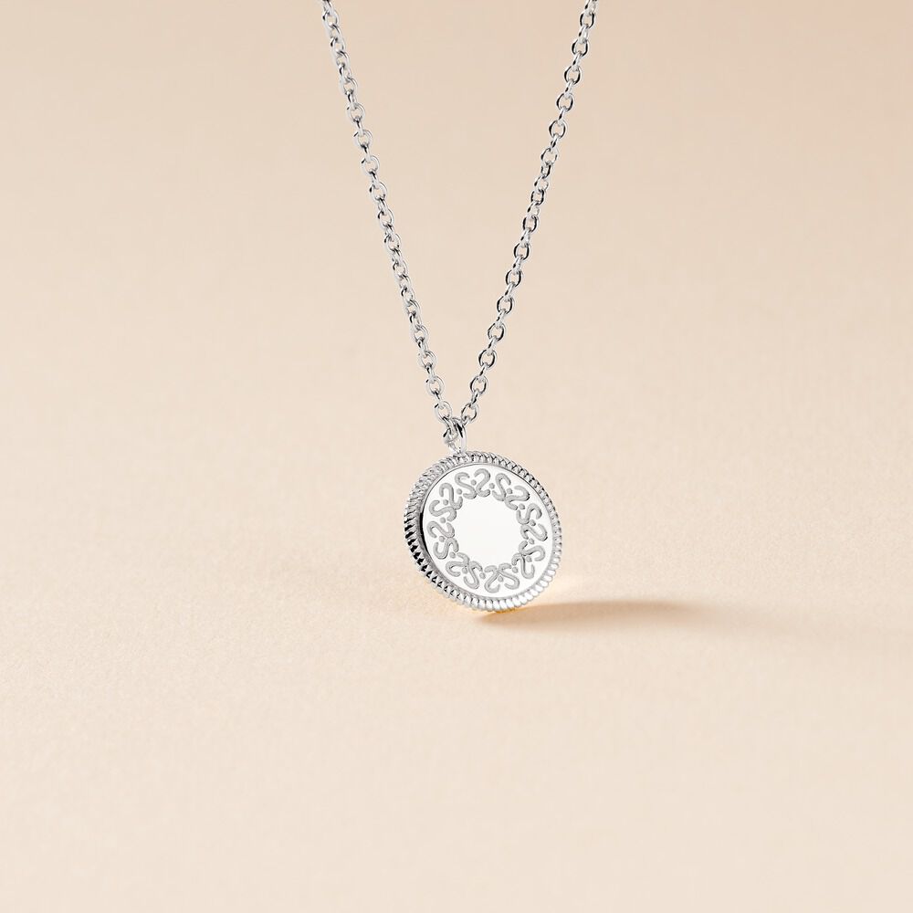 Collier Lilibeth Argent Blanc - Colliers Femme | Marc Orian