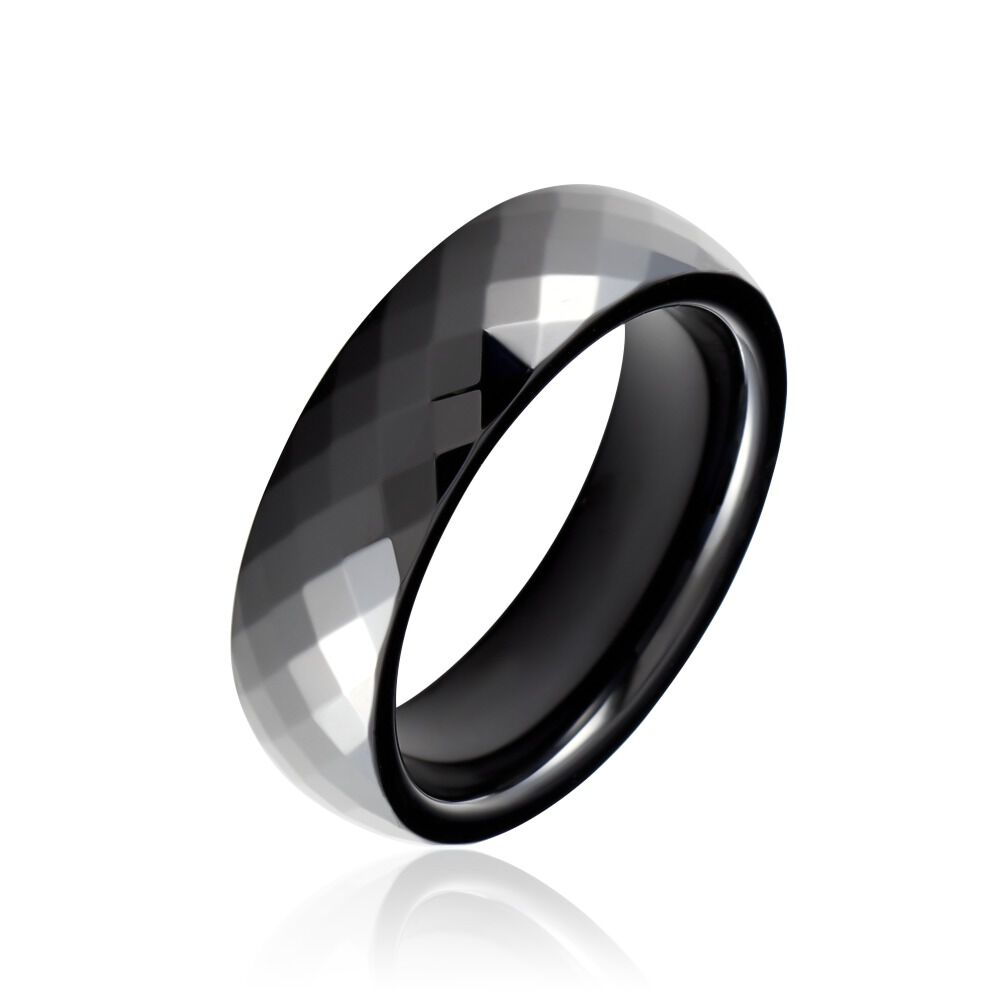 Bague Marichka Ceramique Noir Céramique - Bagues avec pierre Femme | Marc Orian