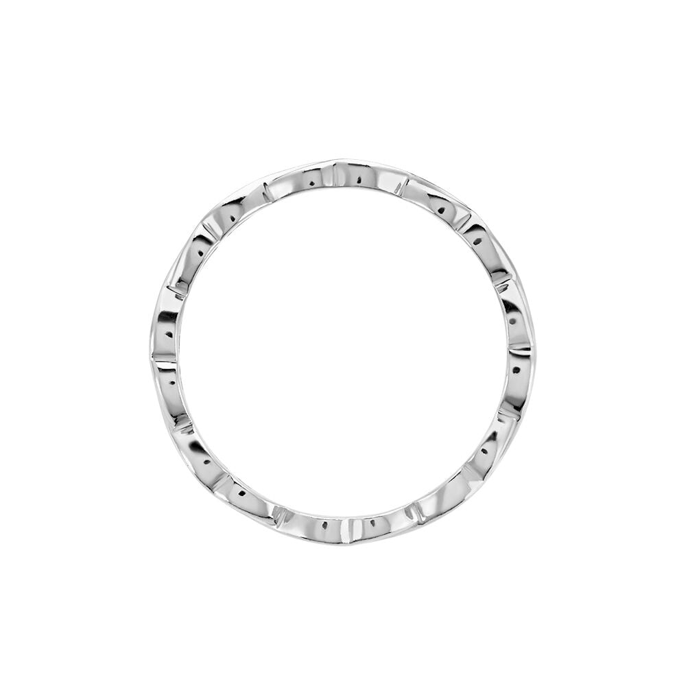 Bague Salma Argent Blanc - Bagues Femme | Marc Orian