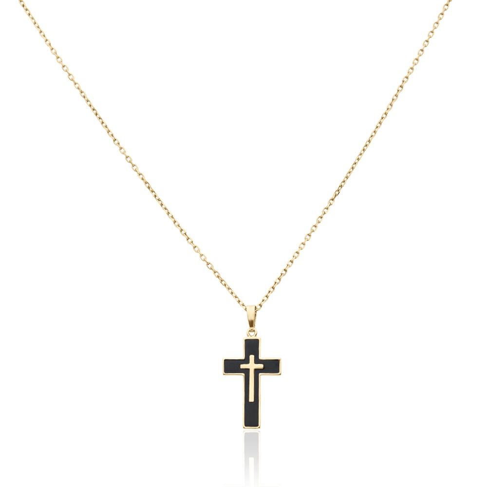 Collier Saleh Plaqu&eacute; Or Jaune - Colliers ete Homme | Marc Orian