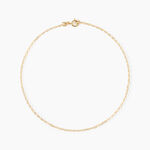 Cha&icirc;ne De Cheville Fiorbes Or Jaune - Chaines de cheville Femme | Marc Orian