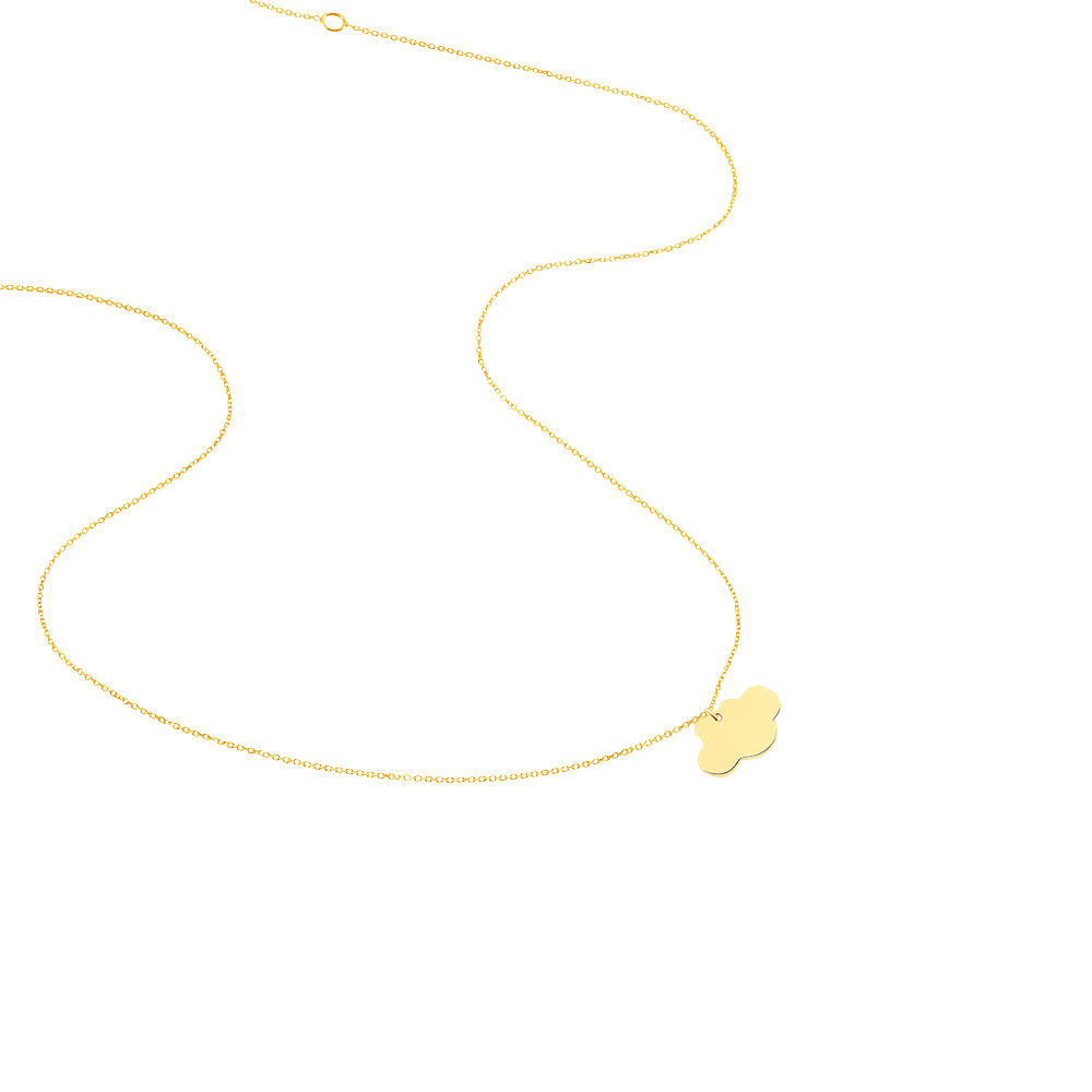 Collier Helenia Nuage Gravable Or Jaune - Colliers ete Enfant | Marc Orian