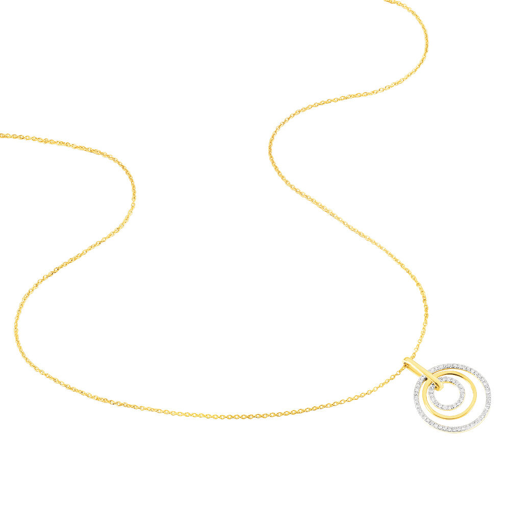 Collier Dorotea Or Jaune Diamant - Colliers avec pierres Femme | Marc Orian