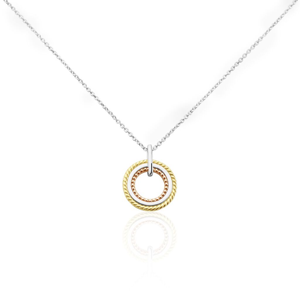 Collier Argent Tricolore Cainnech - Colliers fantaisie Femme | Marc Orian