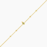 Bracelet Poem Argent Jaune P&eacute;ridot - Bracelets fantaisie Femme | Marc Orian