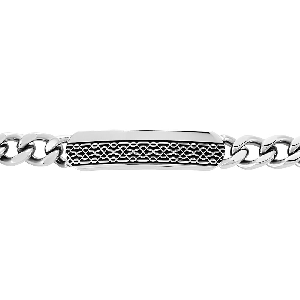Bracelet Kaapo Acier Blanc - Bracelets cha&icirc;nes Homme | Marc Orian