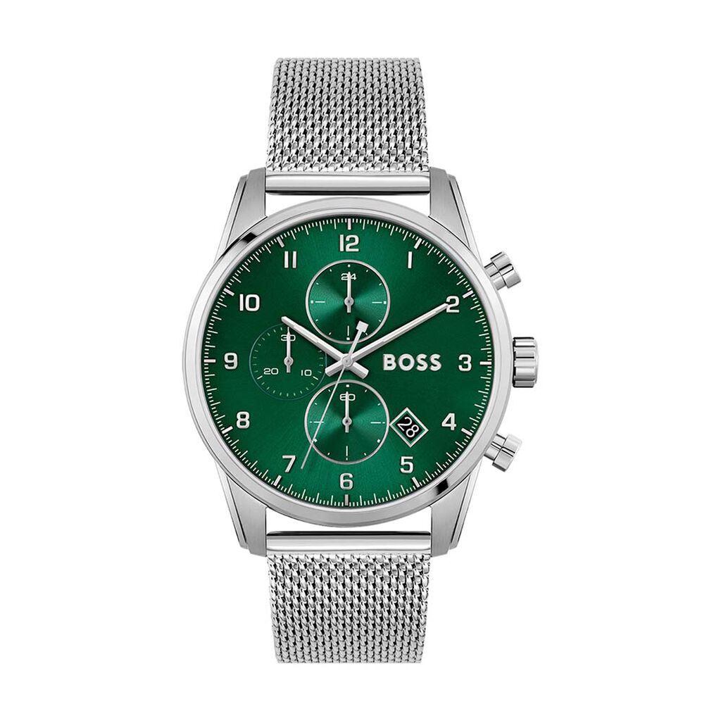 Montre Boss Skymaster Vert - Montres étanches Homme | Marc Orian