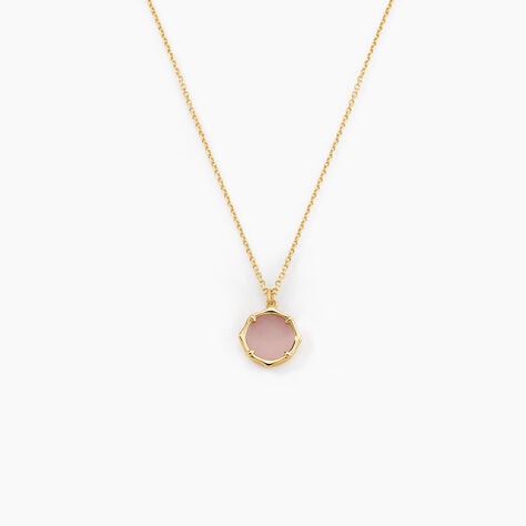 Collier Reflets Pop Or Jaune Calcédoine - Colliers avec pierres Femme | Marc Orian