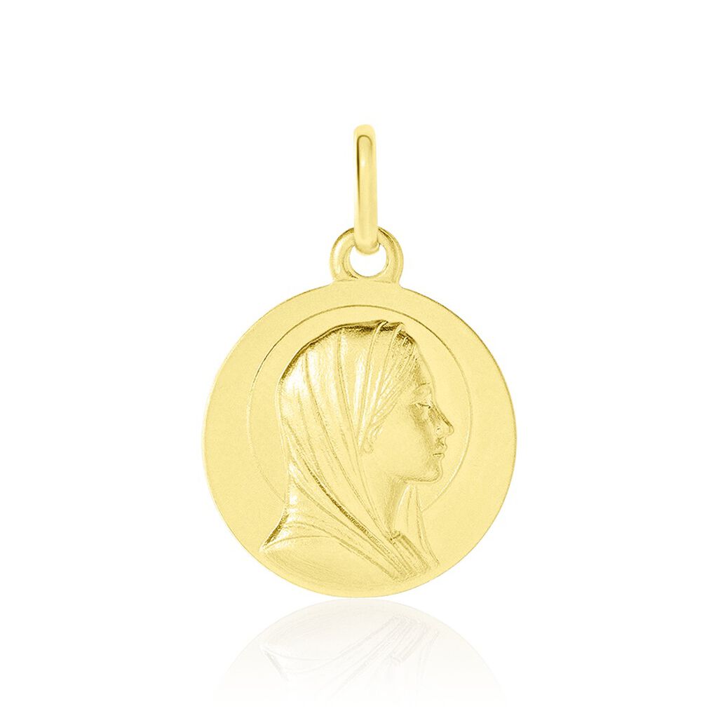 Medaille Or Jaune Vierge - Pendentifs Famille | Marc Orian