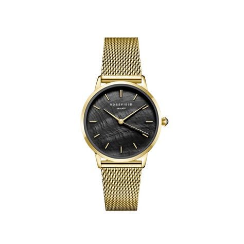 Montre Rosefield Pearl Edit Noir - Montres étanches Femme | Marc Orian