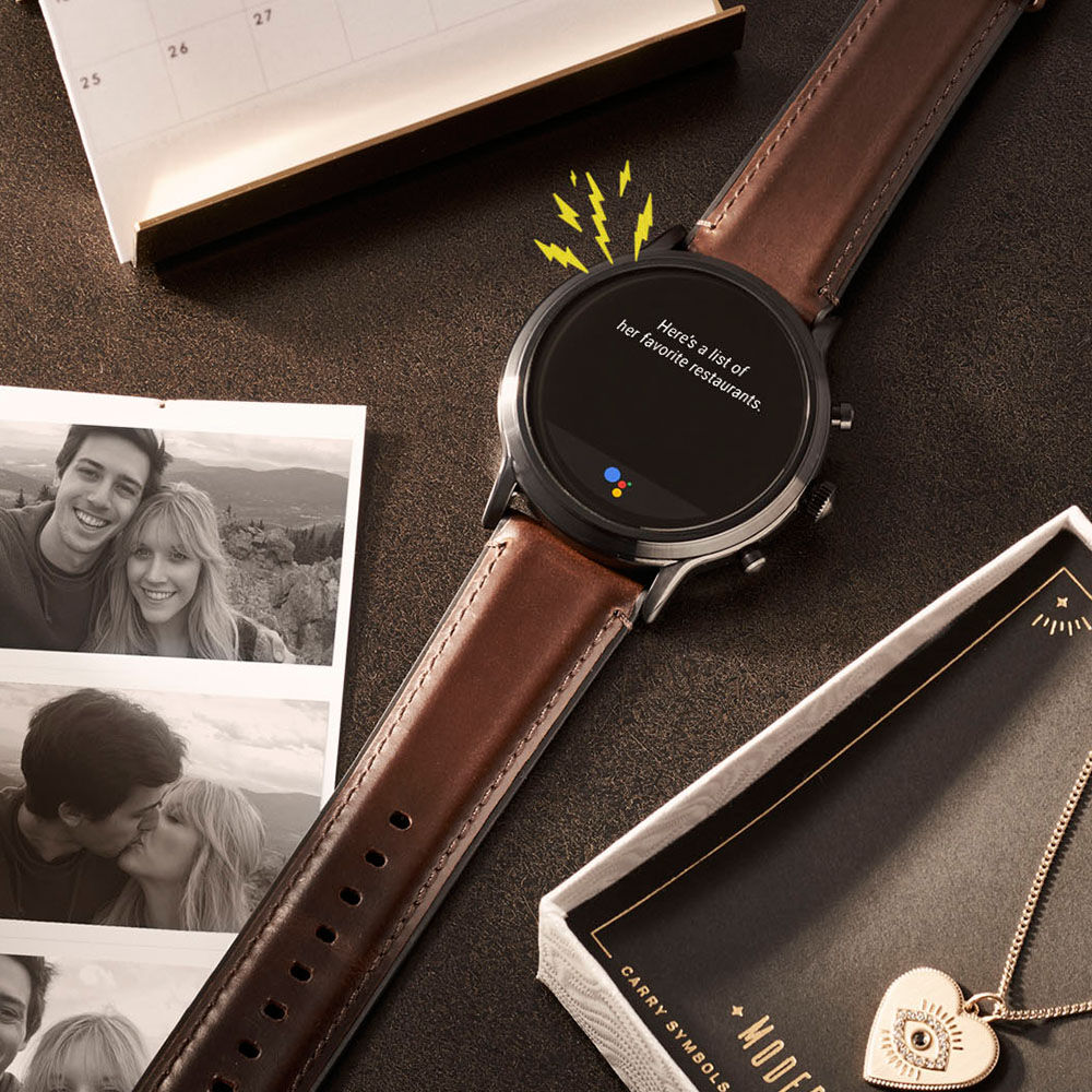 Montre Connectée Fossil Connecte Carlyle Hr - Montres classiques Homme | Marc Orian