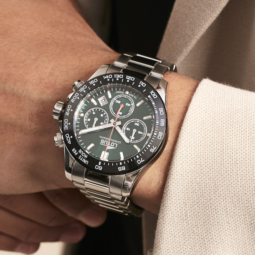 Montre Lotus Freedom Collection Vert - Montres étanches Homme | Marc Orian
