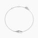 Bracelet Tylane Or Blanc Diamant - Bracelets chaînes Femme | Marc Orian