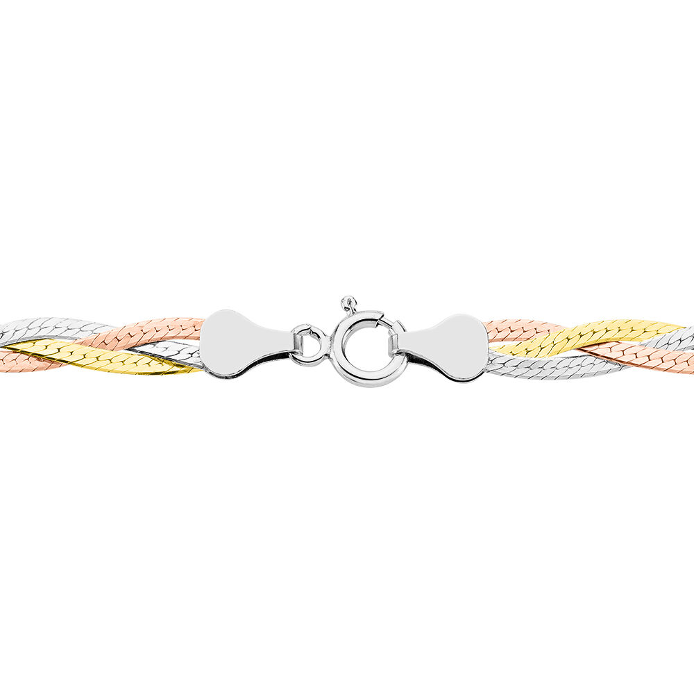 Collier Elae Argent Tricolore - Chaines Femme | Marc Orian