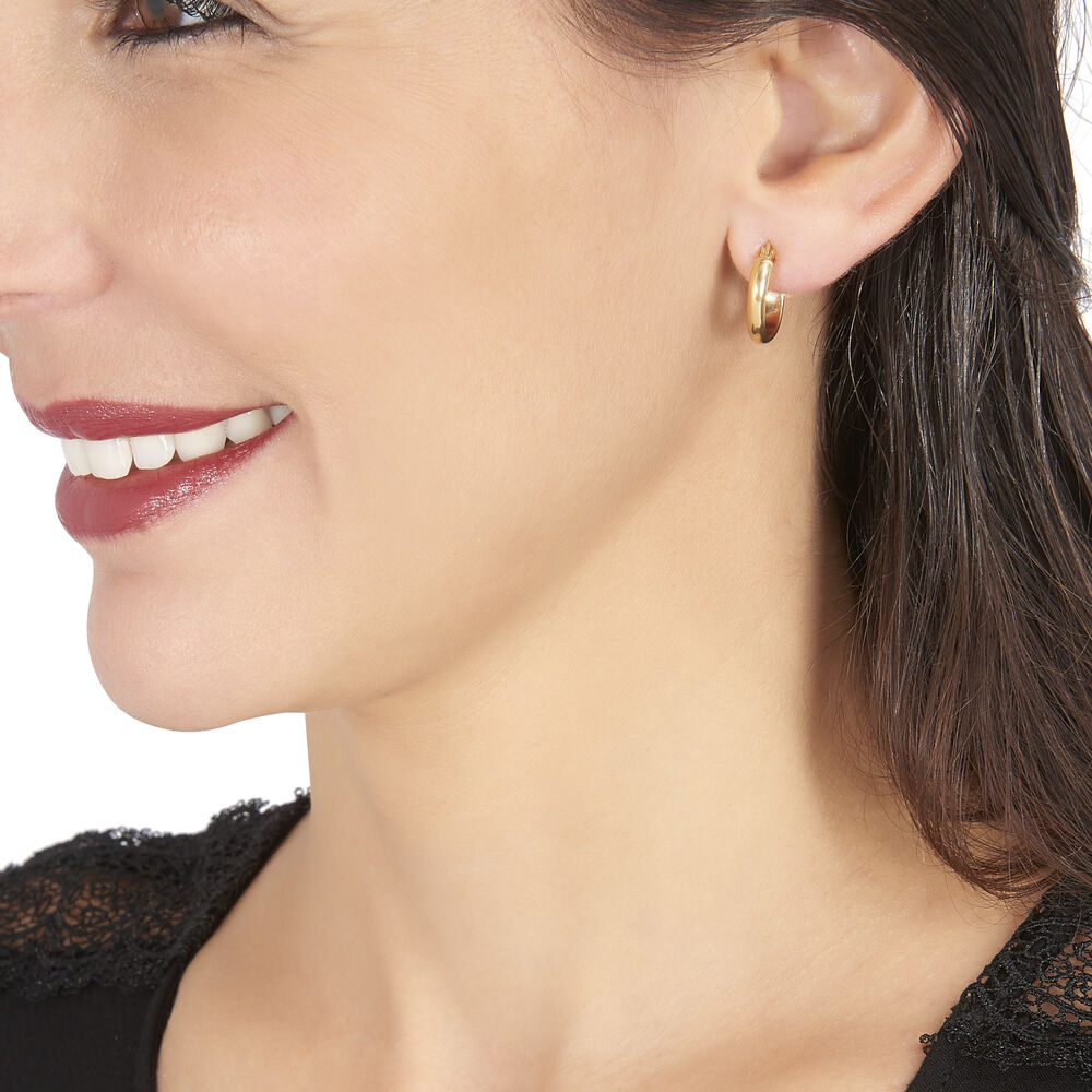 Cr&eacute;oles Shalana Or Jaune - Cr&eacute;oles Femme | Marc Orian