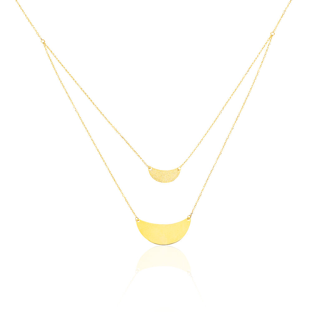 Collier Mah Or Jaune - Colliers multirangs Femme | Marc Orian