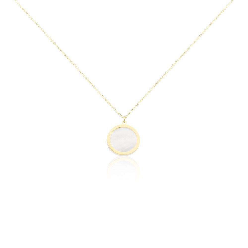 Collier Naïade Or Jaune Nacre - Colliers avec pierres Femme | Marc Orian