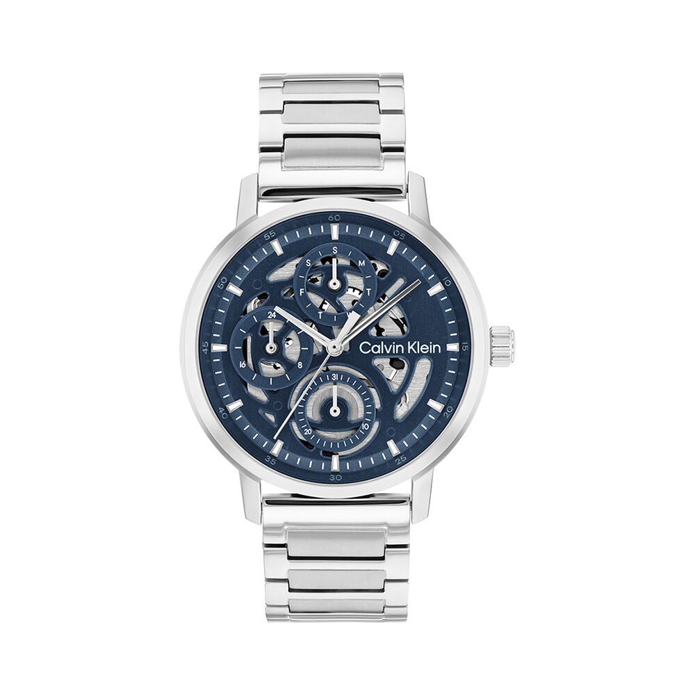 Montre Calvin Klein Gauge Multifonctions Bleu - Montres &eacute;tanches Homme | Marc Orian