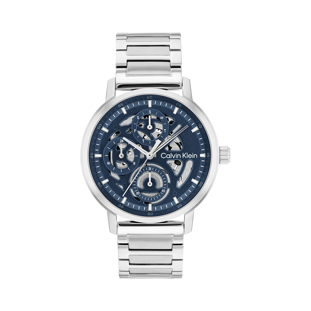 Montre Calvin Klein Gauge Multifonctions Bleu - Montres &eacute;tanches Homme | Marc Orian