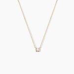 Collier One Or Jaune Diamant - Colliers solitaires Femme | Marc Orian