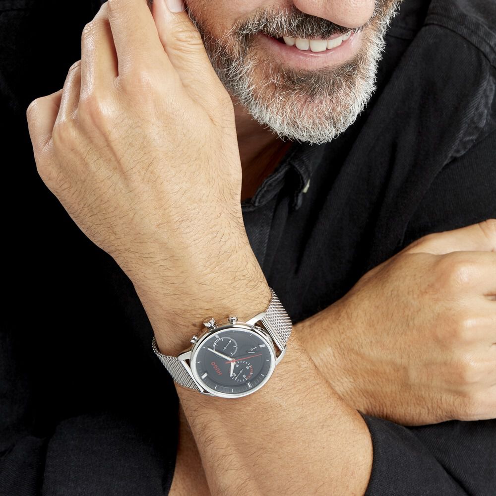 Montre Hugo Advise Noir - Montres classiques Homme | Marc Orian