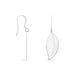 Boucles D'oreilles Pendantes Fanni Argent Blanc - Pendantes Femme | Marc Orian
