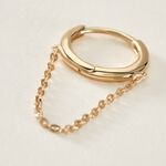 Bijou D'oreille Unitaire Or Jaune Brittani - Piercings d'oreilles Femme | Marc Orian