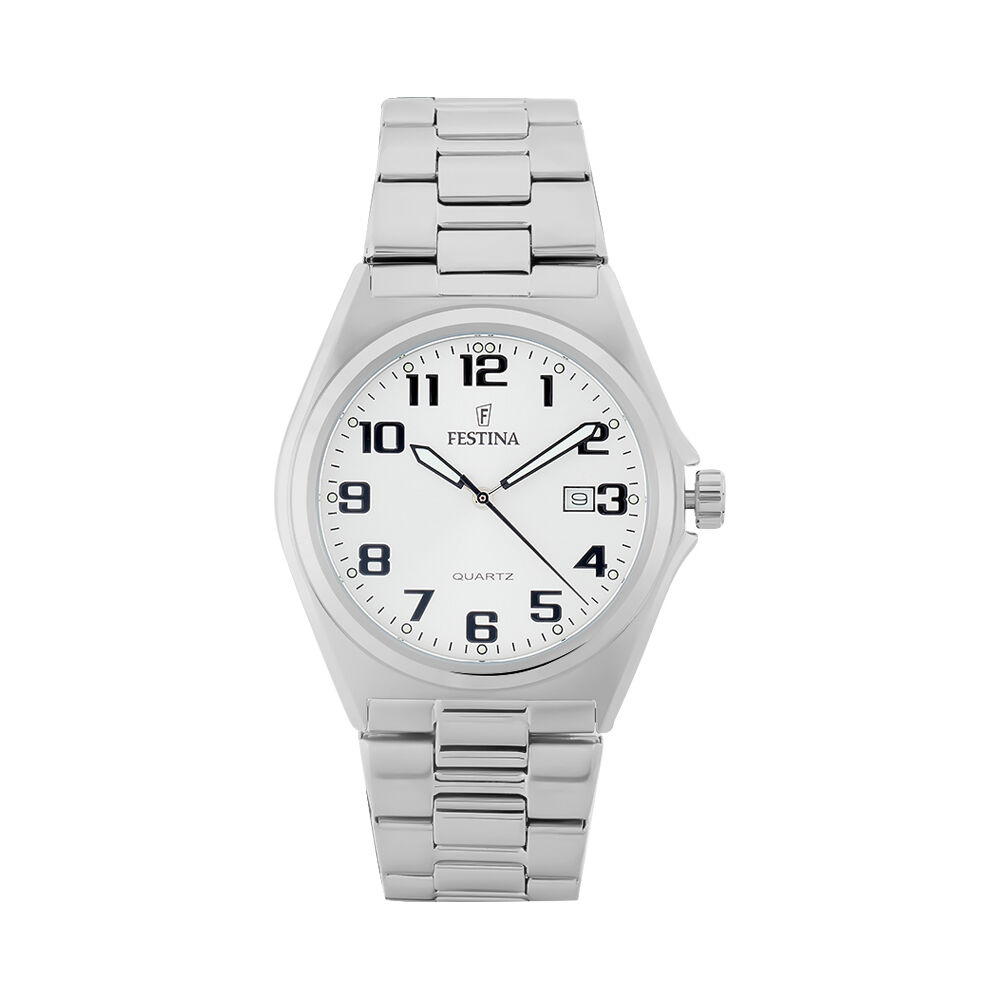 Montre Festina Classics Blanc - Montres classiques Homme | Marc Orian