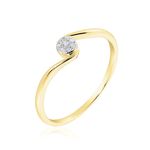 Bague Vreni Or Jaune Diamant - Parures de mariage Femme | Marc Orian