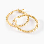 Cr&eacute;oles Bartimee Or Jaune - Cr&eacute;oles Femme | Marc Orian