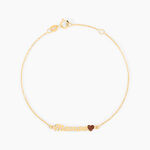 Bracelet Jenna Or Jaune - Bracelets cha&icirc;nes Femme | Marc Orian