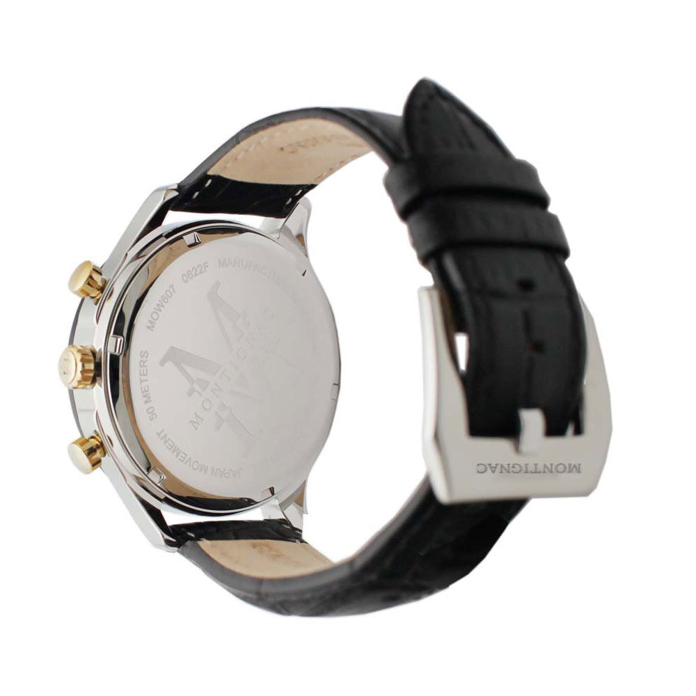 Montre Montignac Round Chrono Vert - Montres étanches Homme | Marc Orian