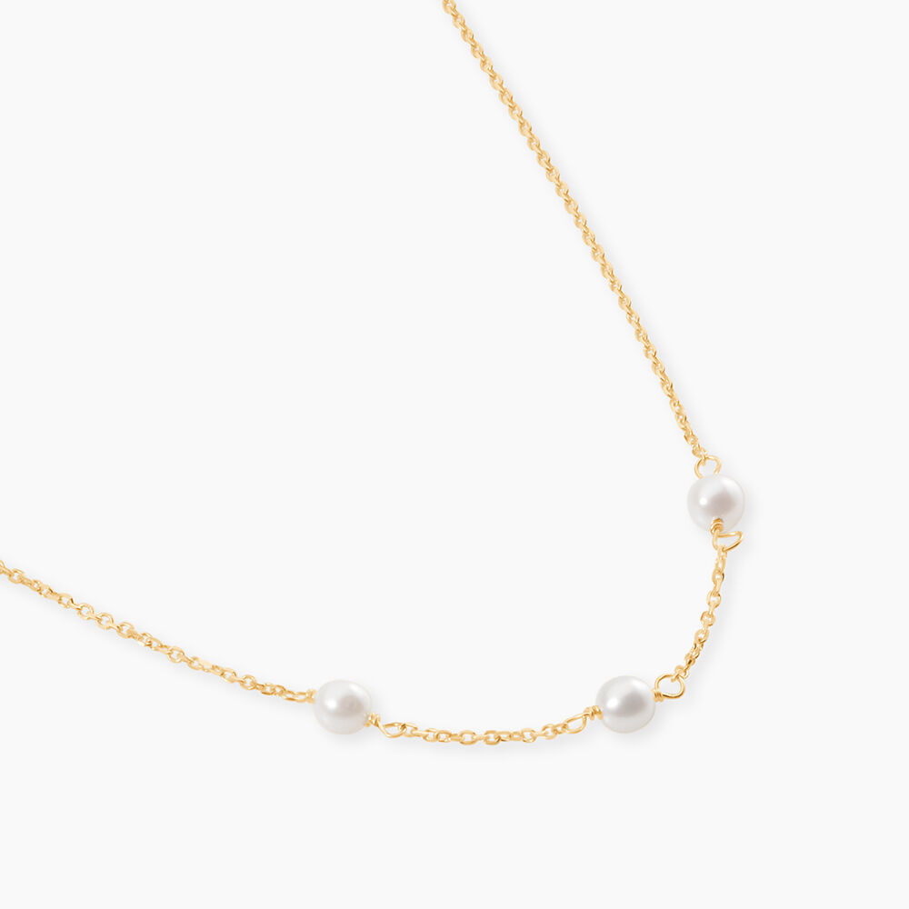 Collier Or Jaune Heliantheme Perles - Colliers avec pierres Femme | Marc Orian
