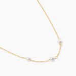Collier Or Jaune Heliantheme Perles - Colliers avec pierres Femme | Marc Orian